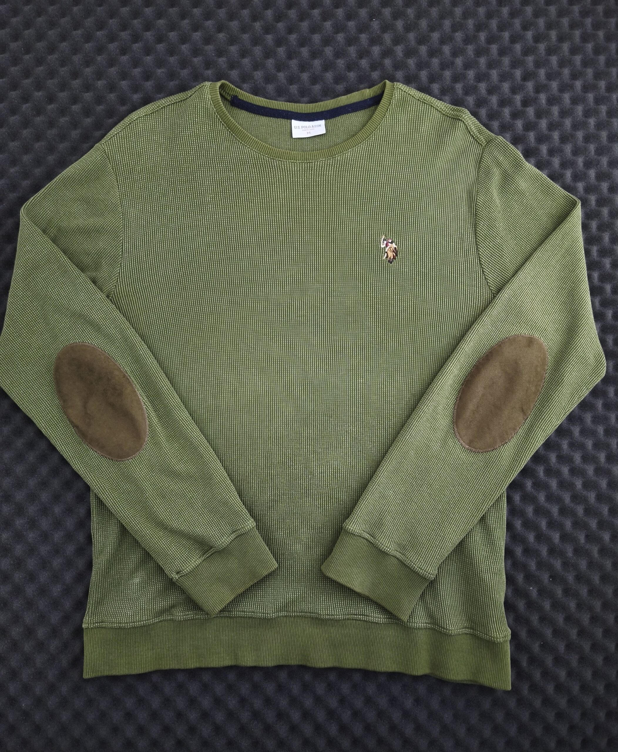 U.S. Polo Assn. Herren-Sweatshirt (khaki grün)