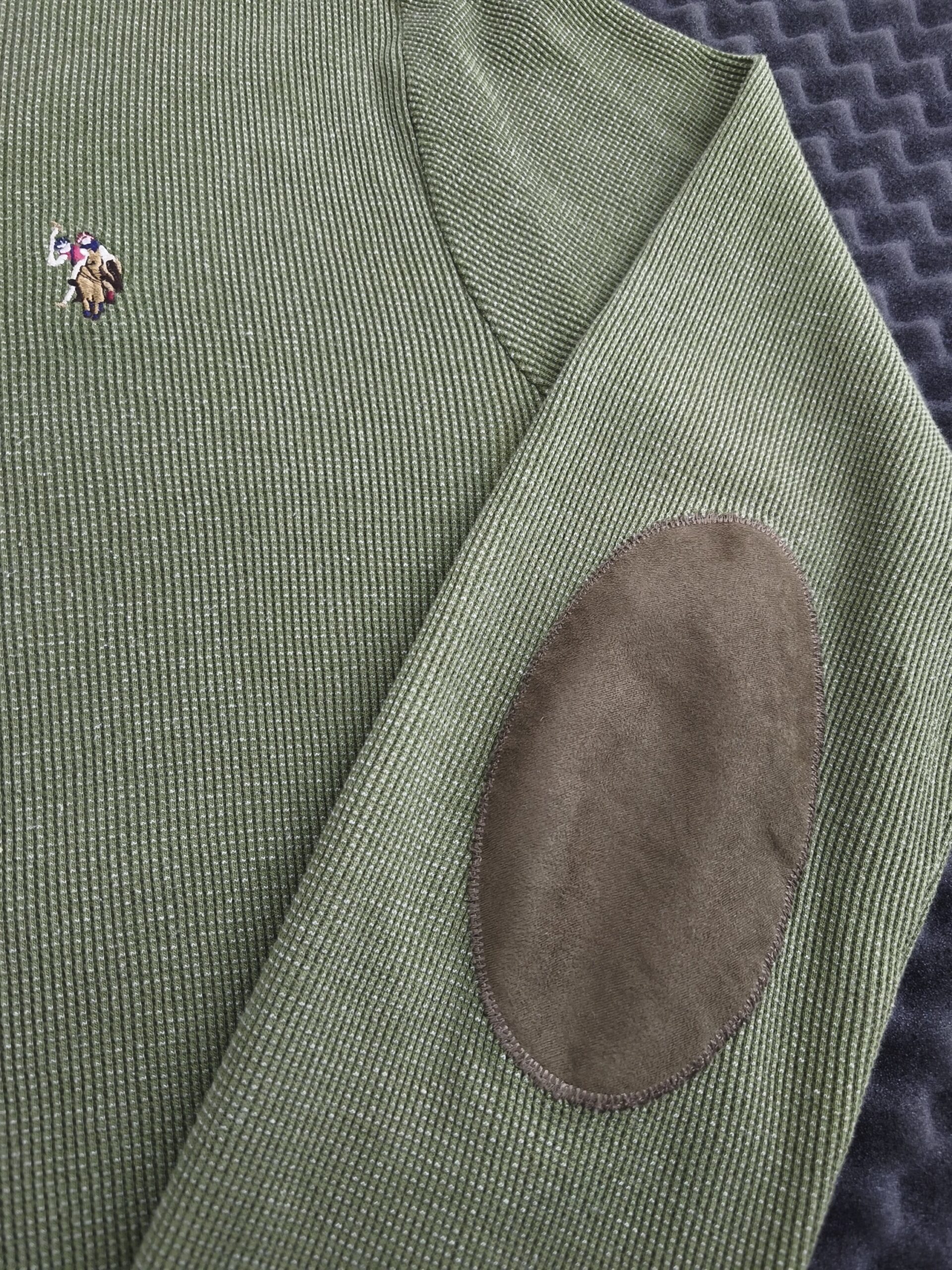 U.S. Polo Assn. Herren-Sweatshirt (khaki grün) – Bild 3
