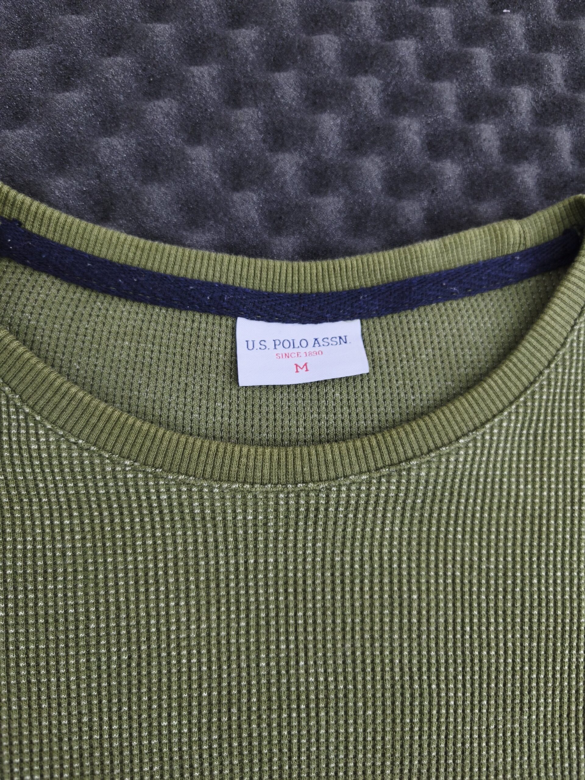 U.S. Polo Assn. Herren-Sweatshirt (khaki grün) – Bild 4