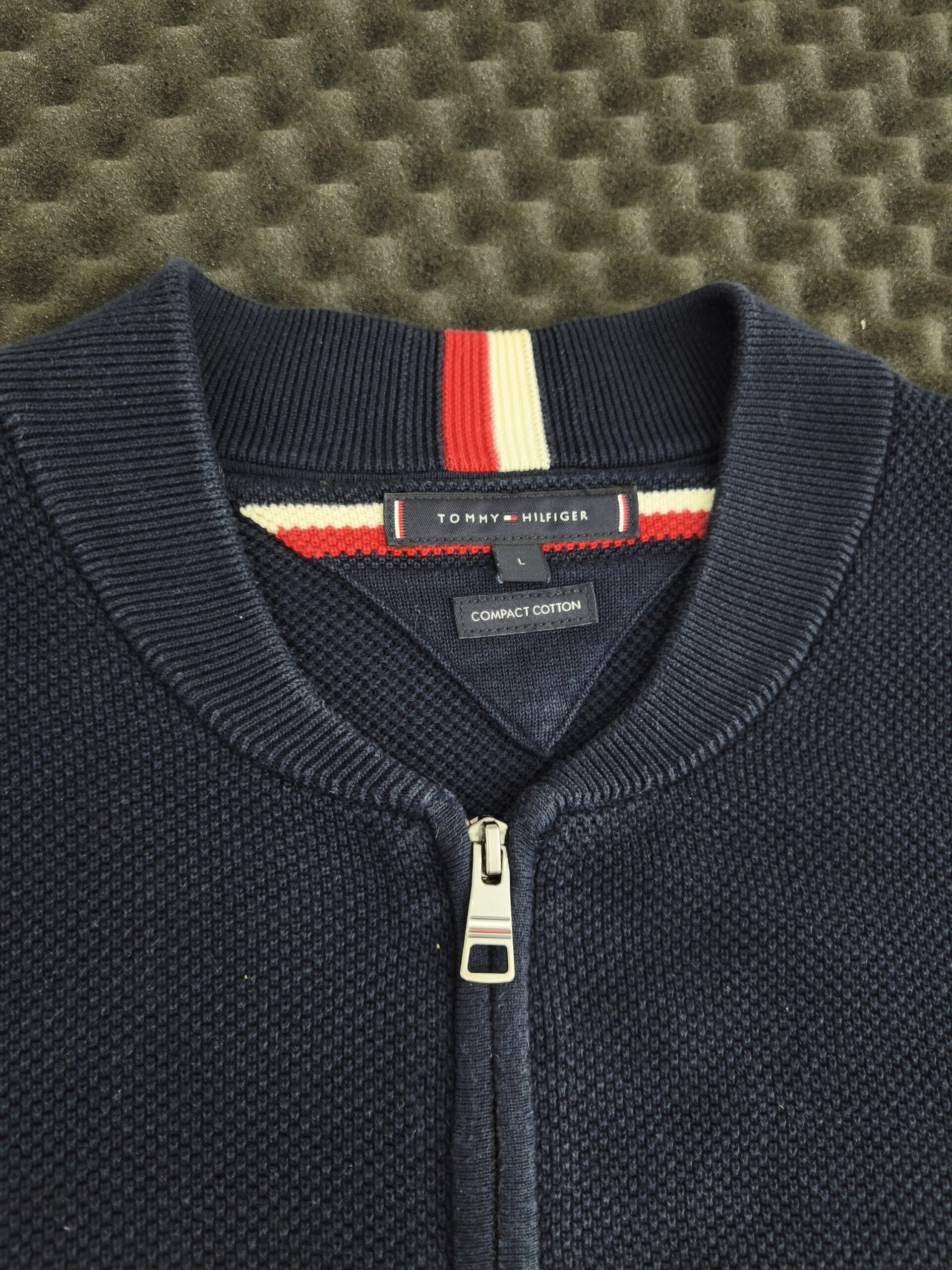 Tommy Hilfiger Strickjacke (dunkelblau) – Bild 3