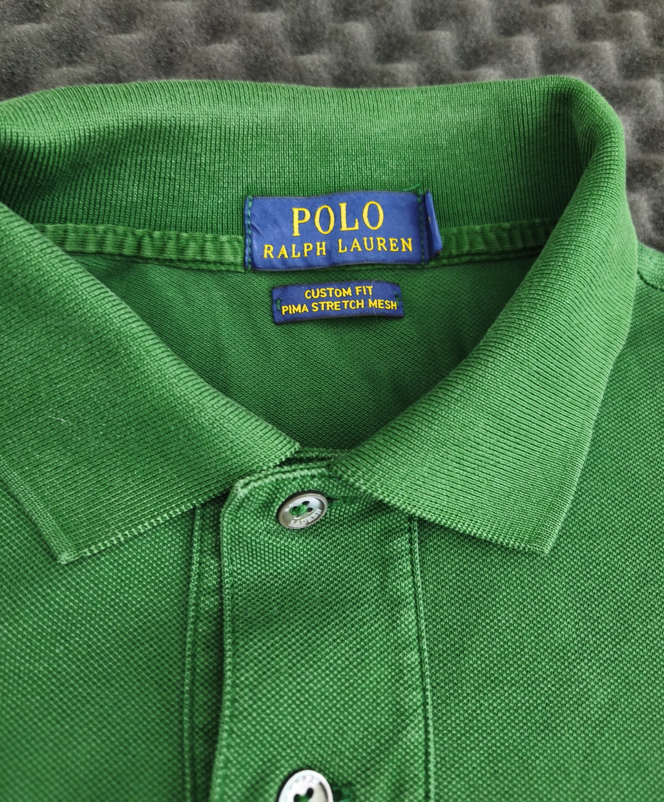 Polo Ralph Lauren Langarm-Poloshirt (grün) – Bild 3